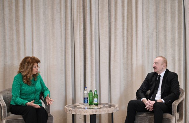 Prezident İlham Əliyev Münxendə Bolqarıstan prezidenti ilə görüşüb - FOTO