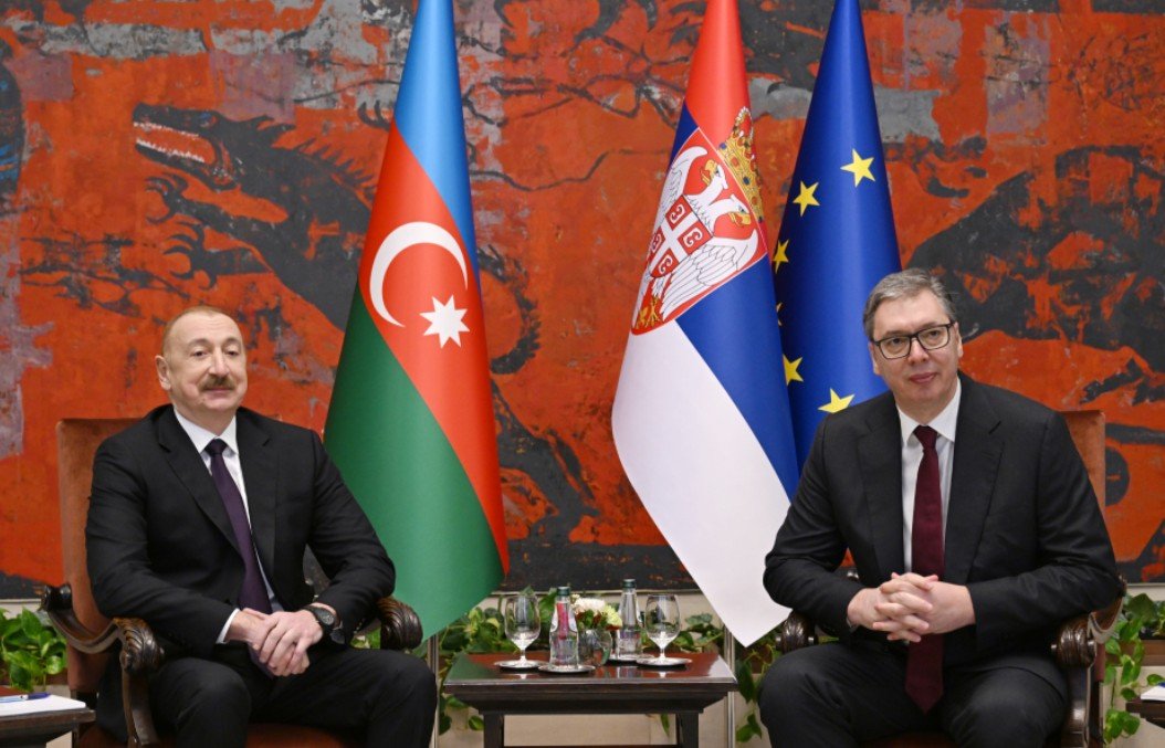 İlham Əliyevlə Vuçiç arasında ikitərəfli görüş BAŞLADI