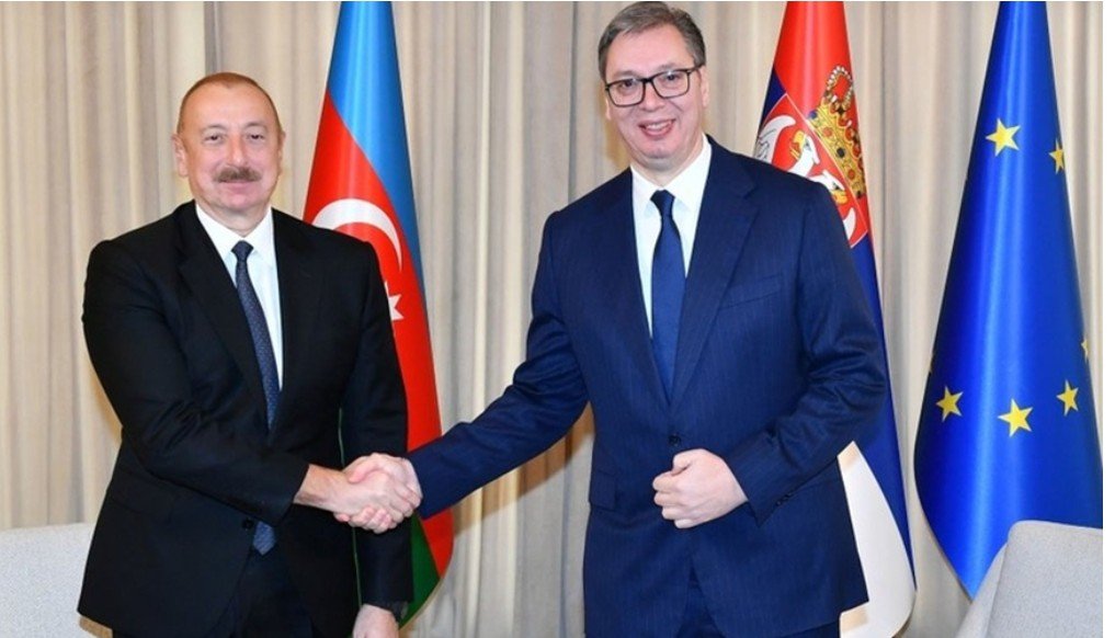 İlham Əliyev və Vuçiç mətbuata bəyanatla çıxış edirlər - CANLI