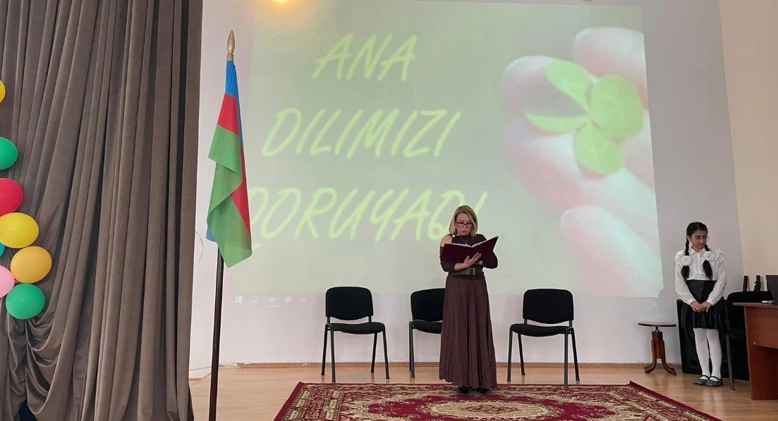 "Ana dili -milli kimliyimizdir!" adlı tədbir keçirilib