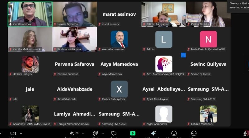 Azərbaycan və Qazaxıstan QHT-ləri arasında əməkdaşlıq: “Psixoloqlar üçün Psixiatriya Kursu”na start verildi