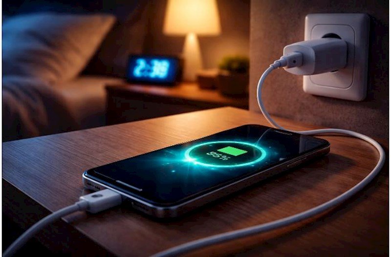 Telefonu gecə doldurmaq batareyanın ömrünü azaldır? – Mütəxəssis açıqlayır