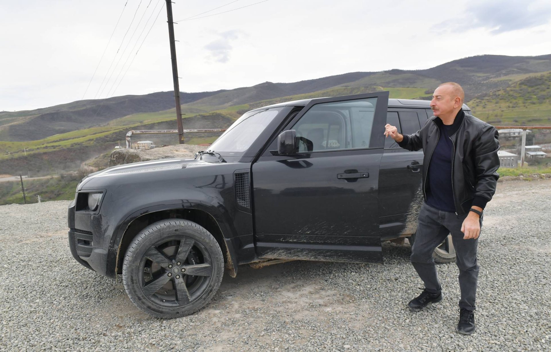 İlham Əliyev Xocalının Xanabad kəndində