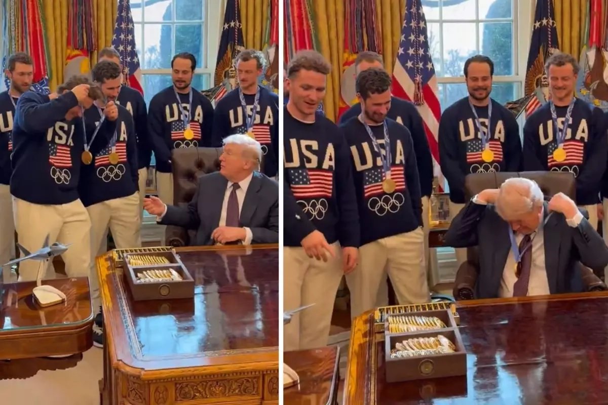 Bildiyiniz Tramp! Onun zarafatı yenə viral oldu