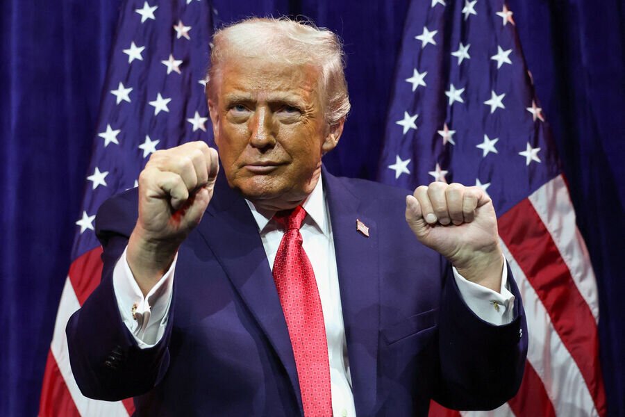 Görün Tramp İrana hücumu haradan izləyir