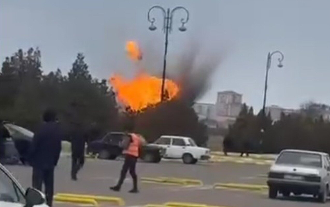 İranın Naxçıvana hücumunun anbaan görüntüləri - VİDEO