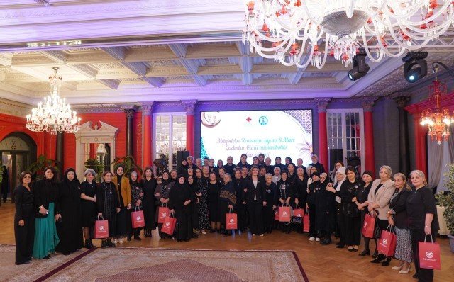 Ramazan ayı münasibətilə şəhid ailələri üçün tədbir təşkil olunub - FOTOLAR