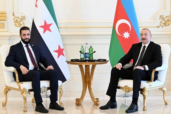 Əhməd Şaraa İlham Əliyevə zəng etdi