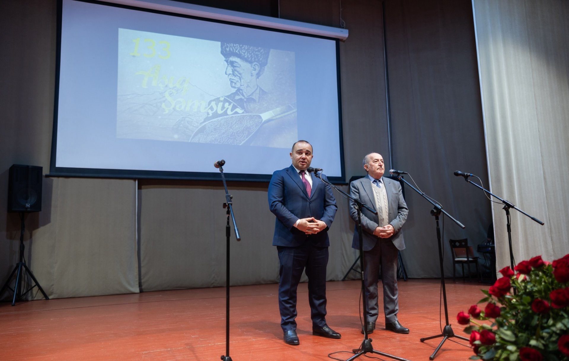 Aşıq Şəmşirin 133 illiyinə həsr olunmuş geniş ictimaiyyət tədbiri keçirildi - FOTOLAR