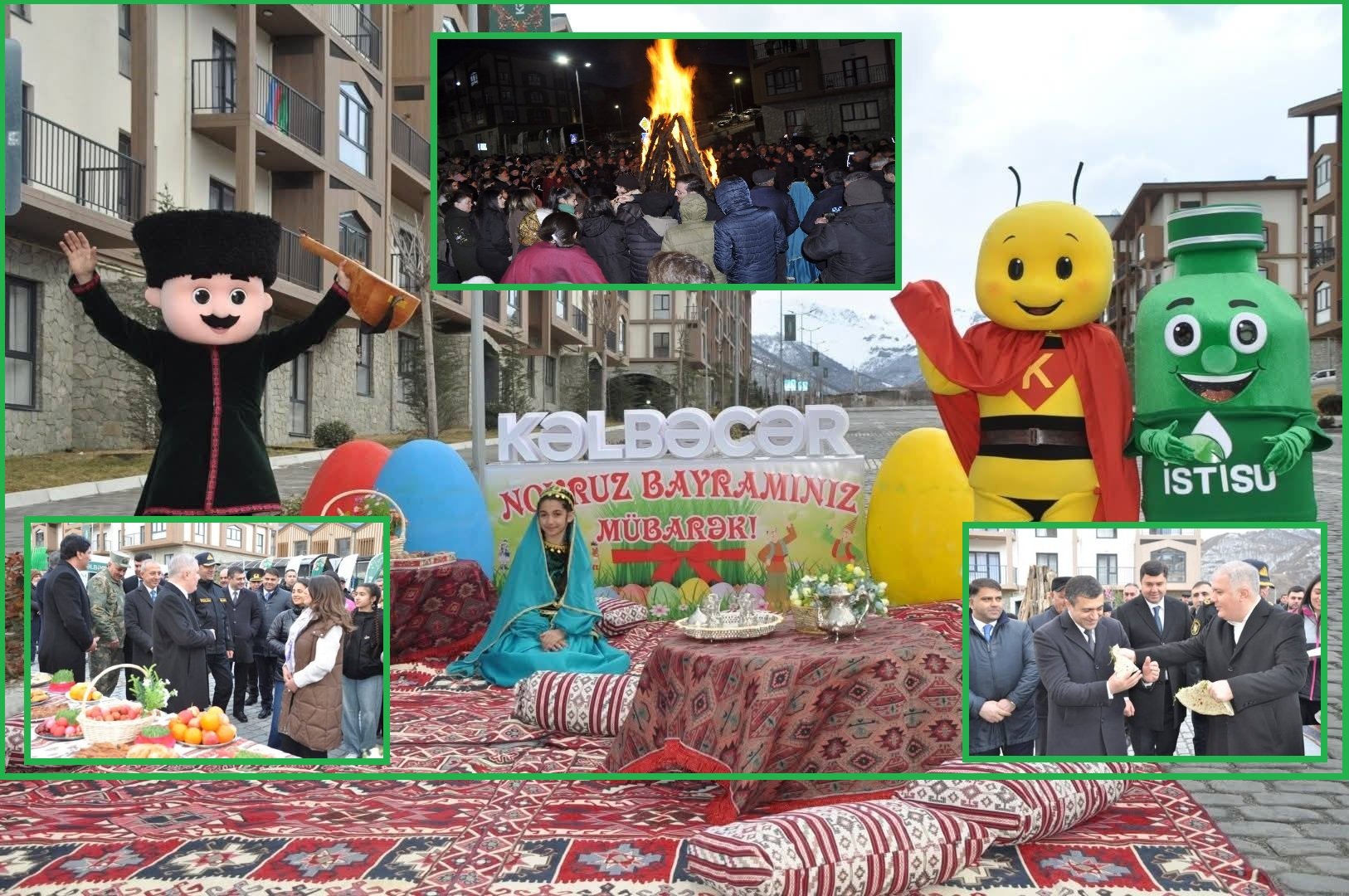 İşğaldan azad Kəlbəcərdə ilk kütləvi Novruz tədbiri keçirilib