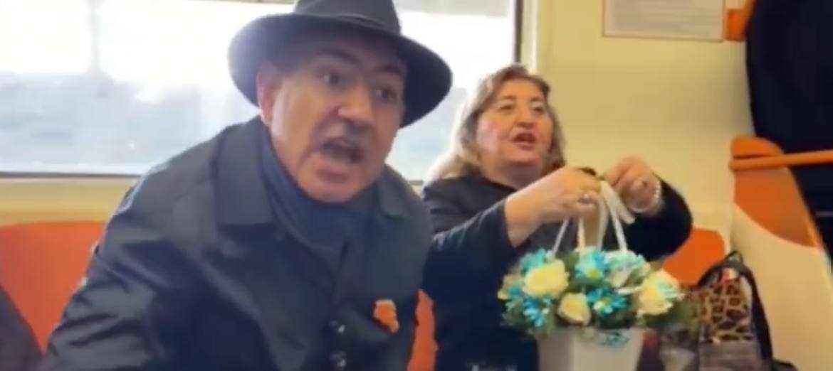 Paşinyan metroda Qarabağdan köçən şəxsə: “Siz qaçdınız!” - VİDEO