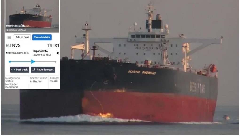 SON DƏQİQƏ: Türkiyəyə məxsus neft tankeri DRONLA VURULDU