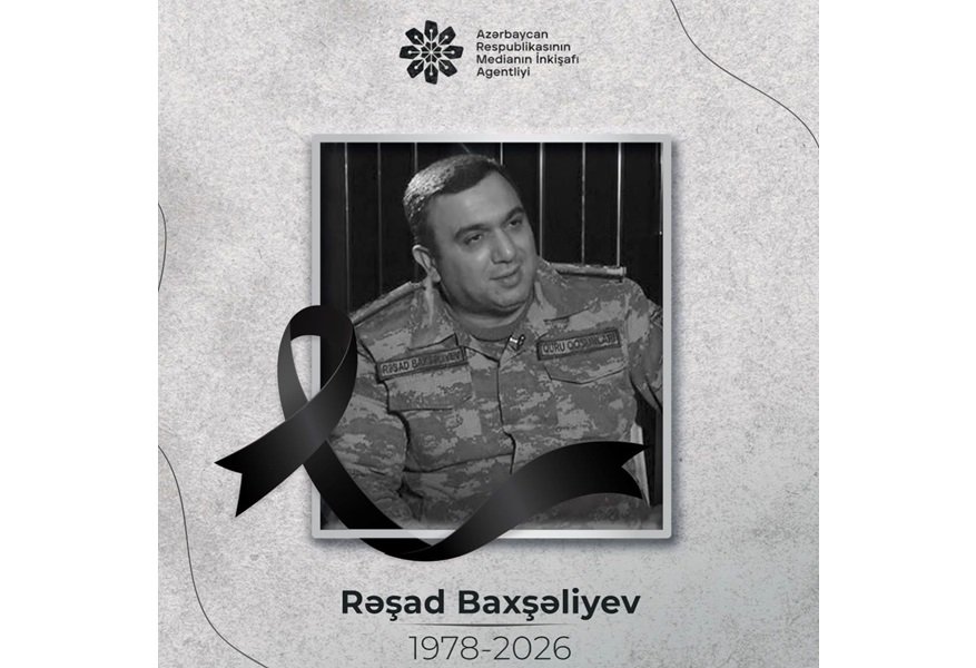 MEDİA jurnalistin vəfatı ilə bağlı başsağlığı verdi