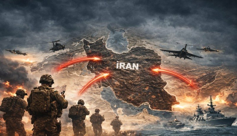 İrana qarşı böyük hərbi plan - Üç istiqamətdən HÜCUM