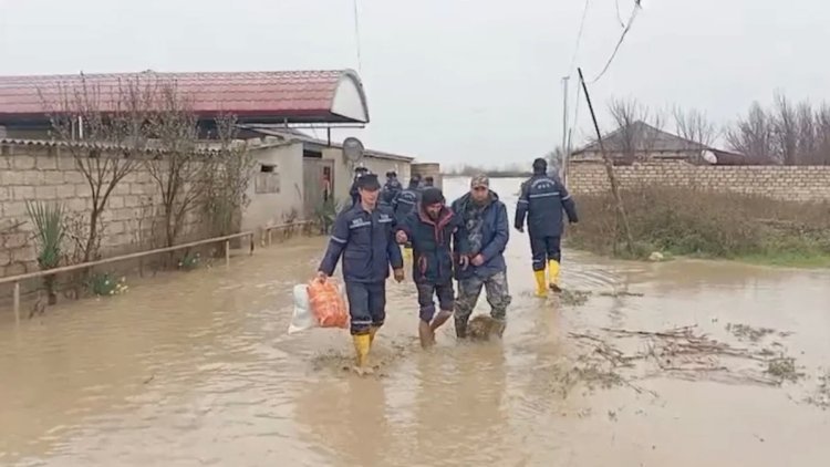 Güclü yağışın ən ağır zərbə vurduğu yerlər - SON DURUM + VİDEO