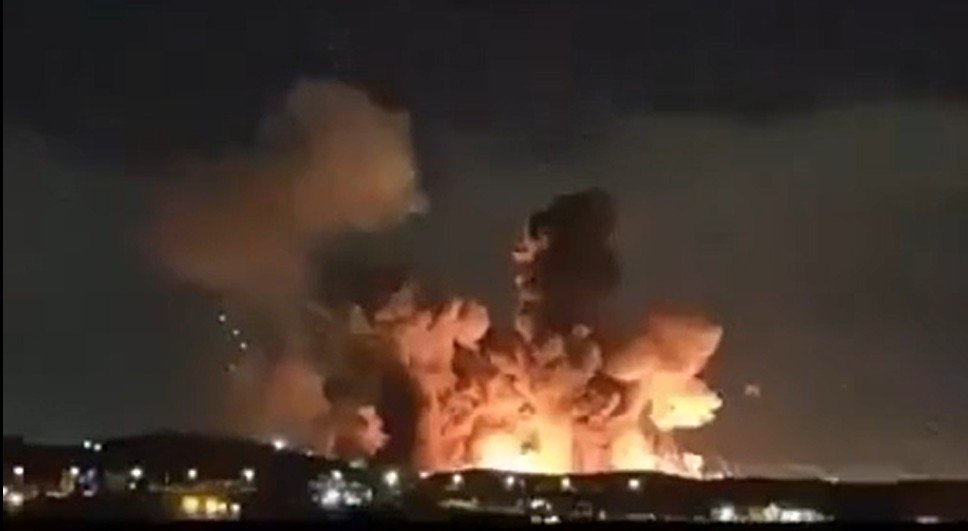 Tramp paylaşdı: İsfahan belə vuruldu – VİDEO