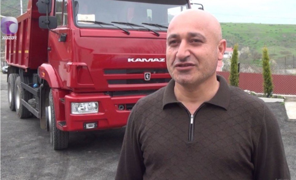Prezidentin “Kamaz” bağışladığı Ayazın atası DANIŞDI - VİDEO