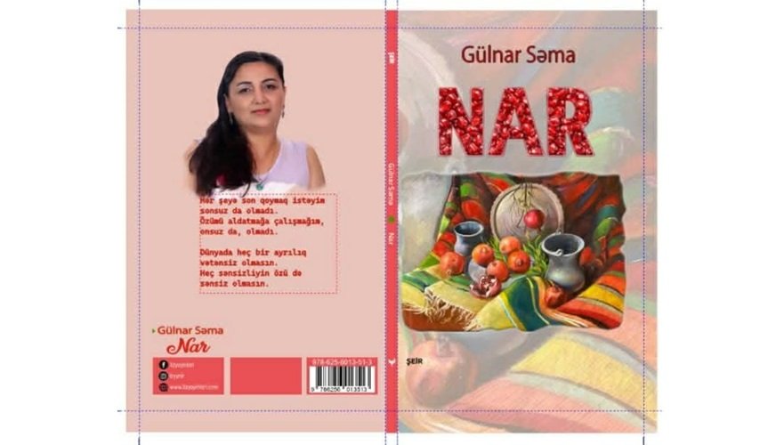 Gülnar Səmanın “Nar” kitabı Türkiyədə çap olunub