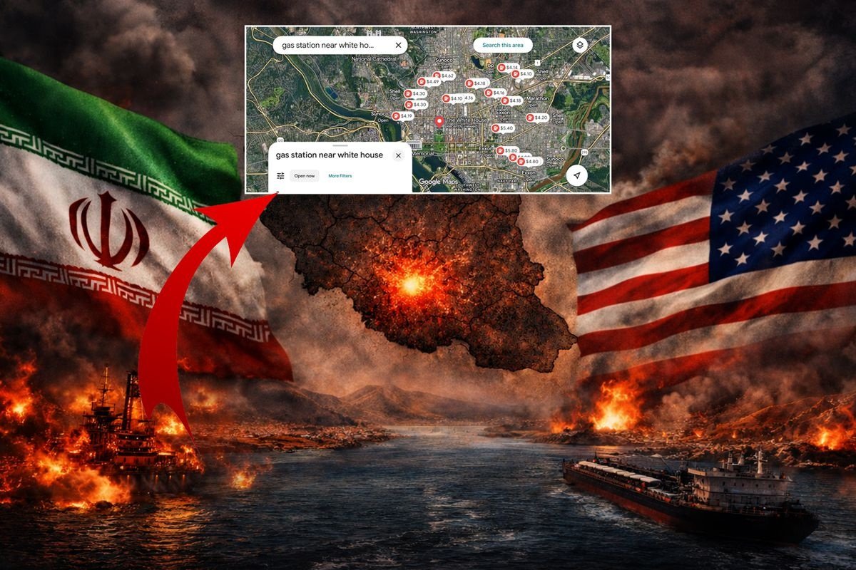 İran ABŞ-ın blokadasına meydan oxuyur! Ağ Evin ətrafından fotolar paylaşıldı