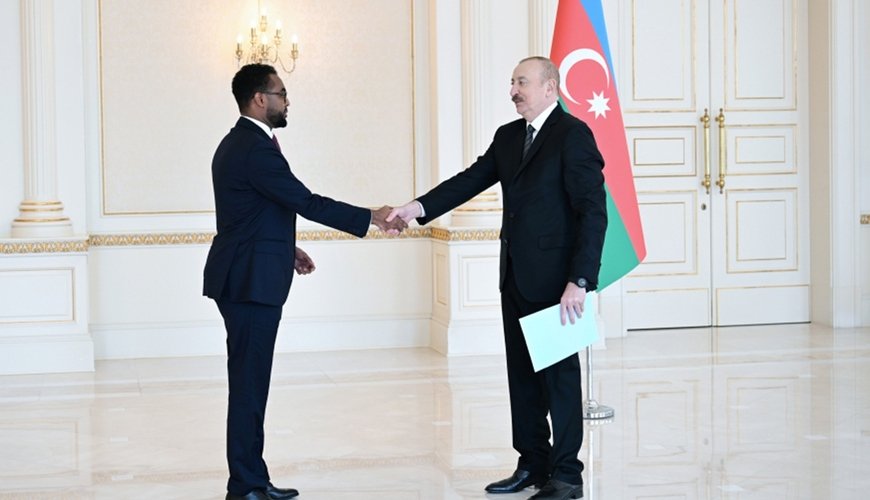 Prezident yeni səfirləri qəbul etdi - FOTOLAR