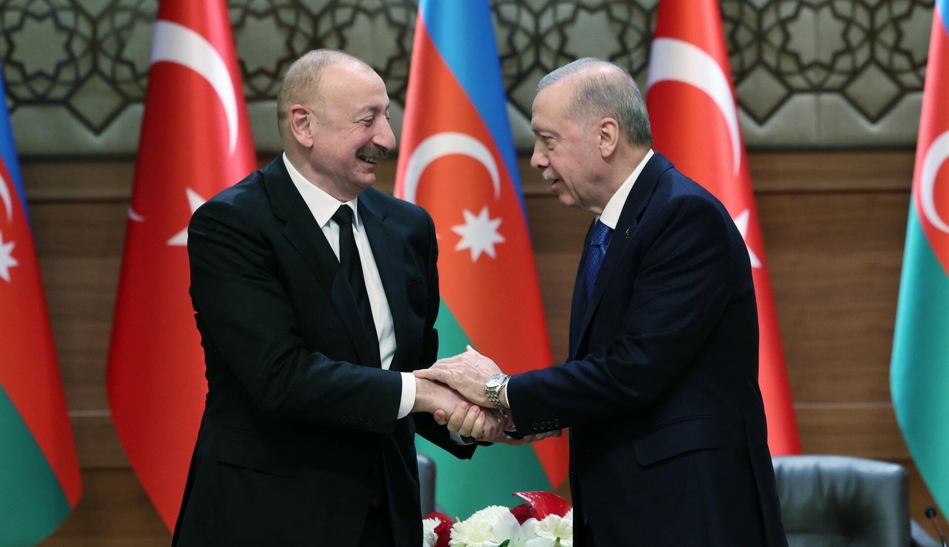 İlham Əliyev və Ərdoğan arasında görüş keçirilir