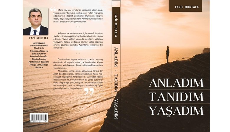 Fazil Mustafa müəllif olaraq üç kitabını oxuculara təqdim etdi