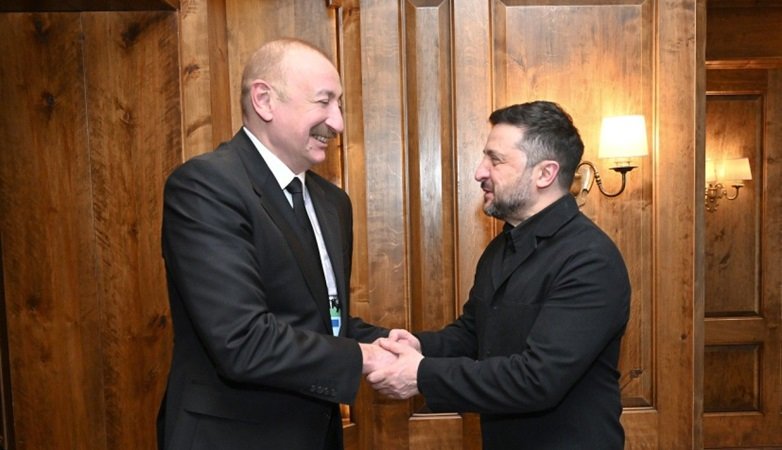 Prezidentin sosial şəbəkə hesabında Zelenskinin səfəri ilə bağlı VİDEO