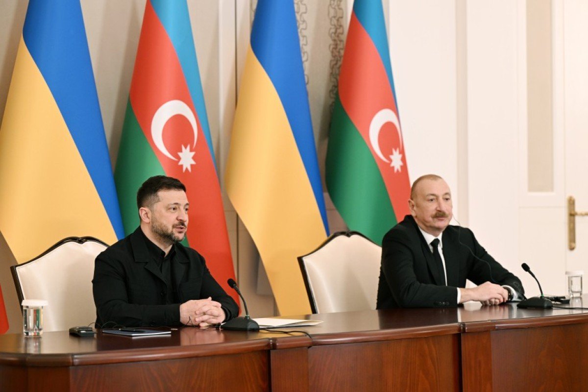 Zelenski yardıma görə İlham Əliyevə təşəkkür etdi