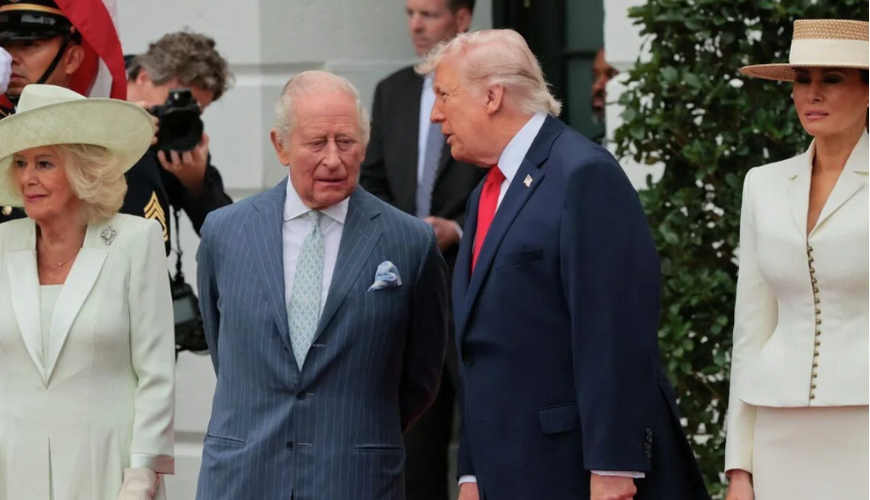Trampın üzünə bunu deyən olmamışdı - Britaniya kralı nəyi xatırlatdı?