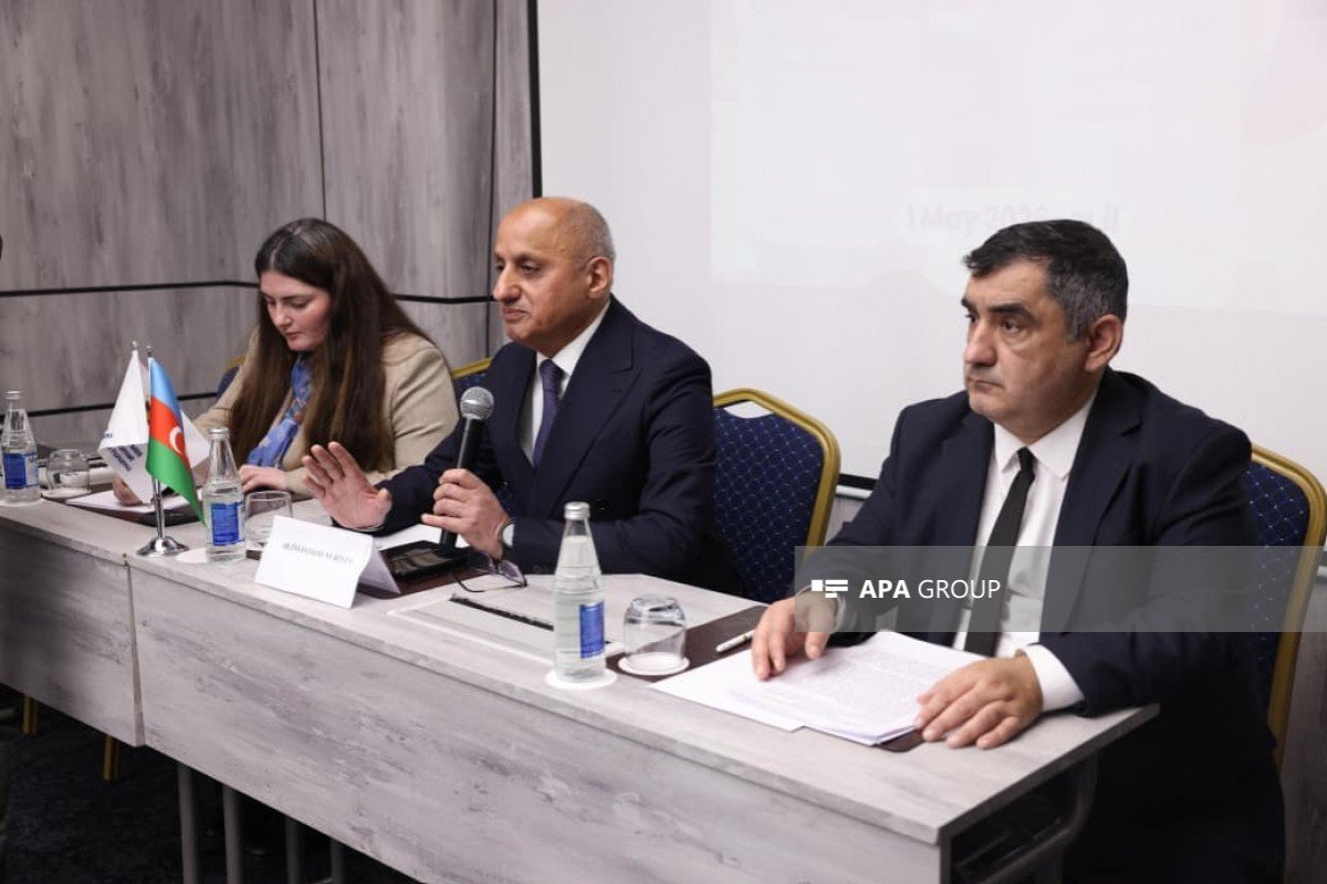 AMQF fəaliyyətinə və planlarına dair ictimai hesabatla çıxış edib - FOTO