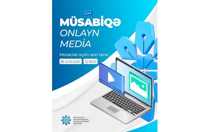 MEDİA onlayn media subyektlərinə dəstək üçün müsabiqə elan edib