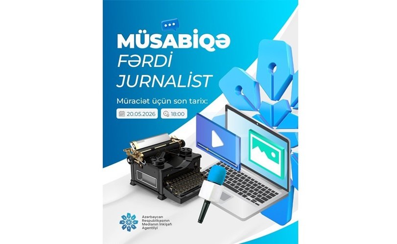 MEDİA jurnalistlər üçün müsabiqə elan edib