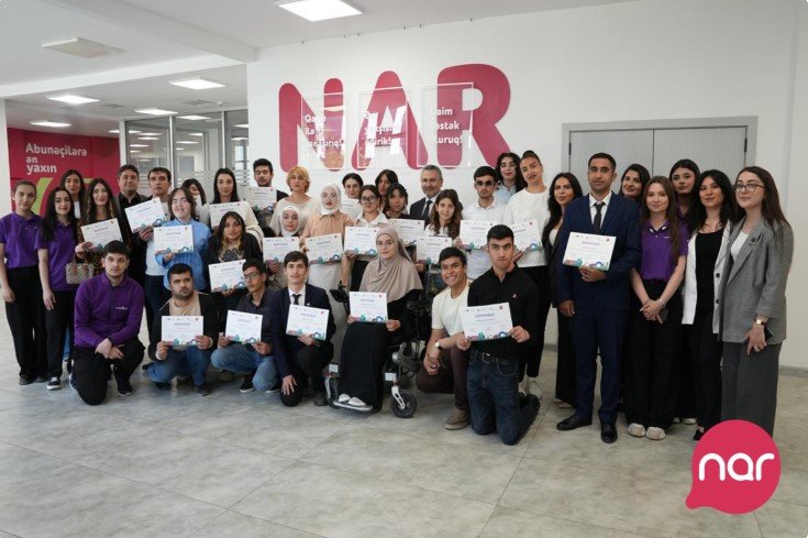 “Nar” WUF13 çərçivəsində inklüziv təcrübə proqramı iştirakçılarını təltif edib