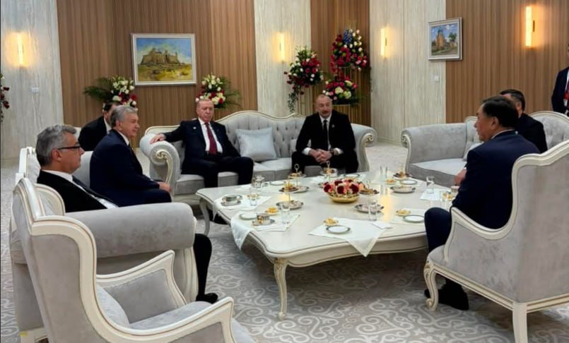 İlham Əliyev qardaş ölkə liderləri ilə BİR ARADA – FOTO