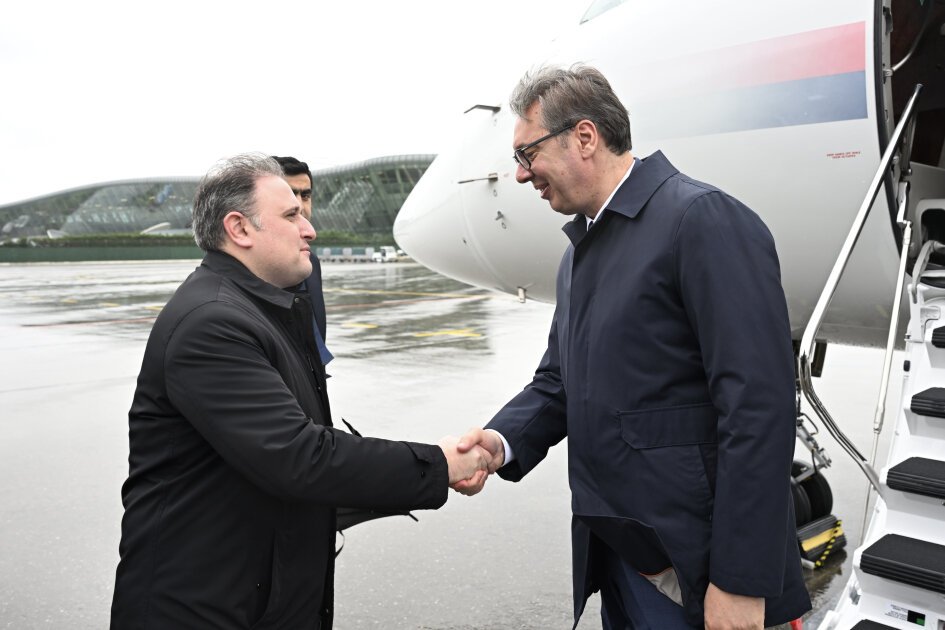 Serbiya Prezidenti Azərbaycana səfərə gəldi