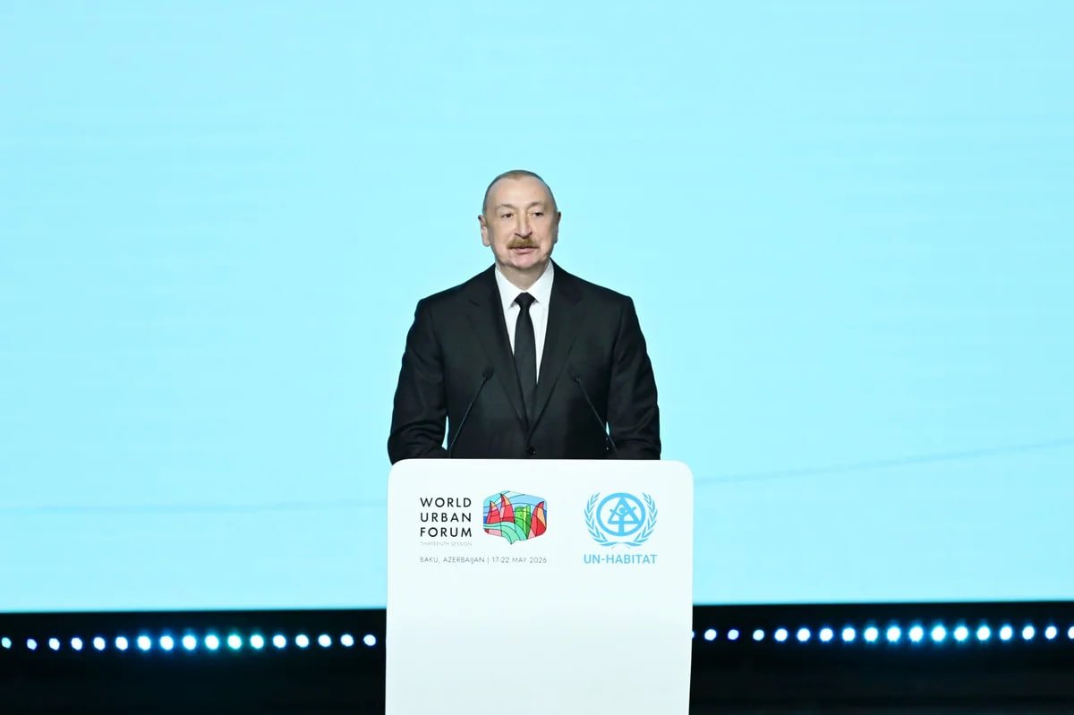 Prezident WUF13 iştirakçılarına “Sea Breeze”ə getməyi TÖVSİYƏ ETDİ – VİDEO