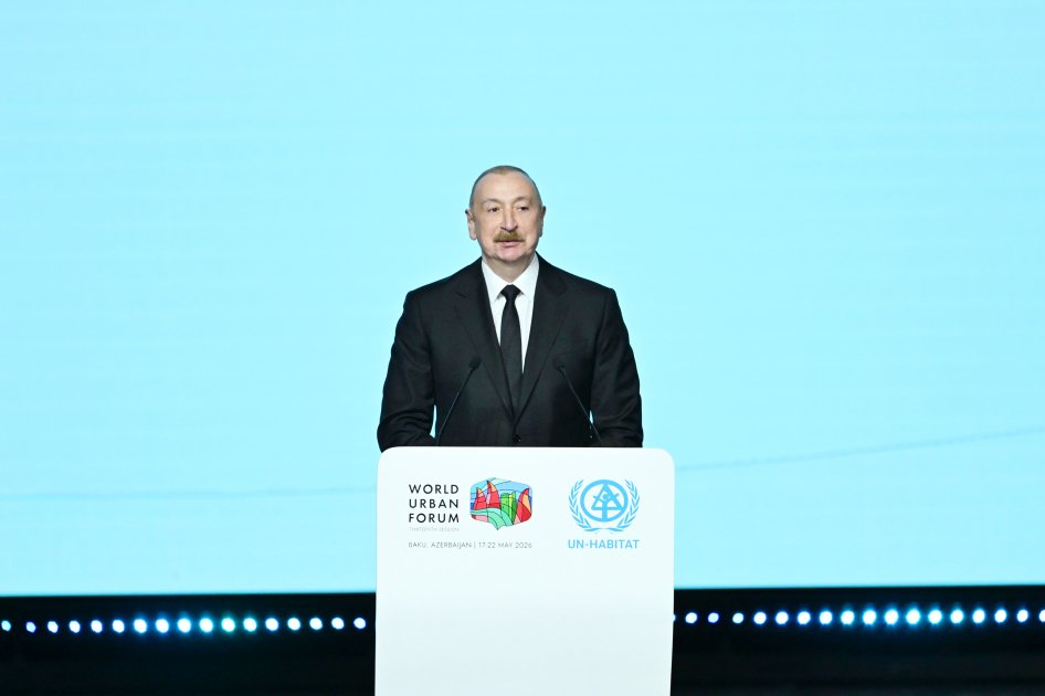 Prezident:"WUF13 60 min iştirakçı ilə tarixə düşdü"
