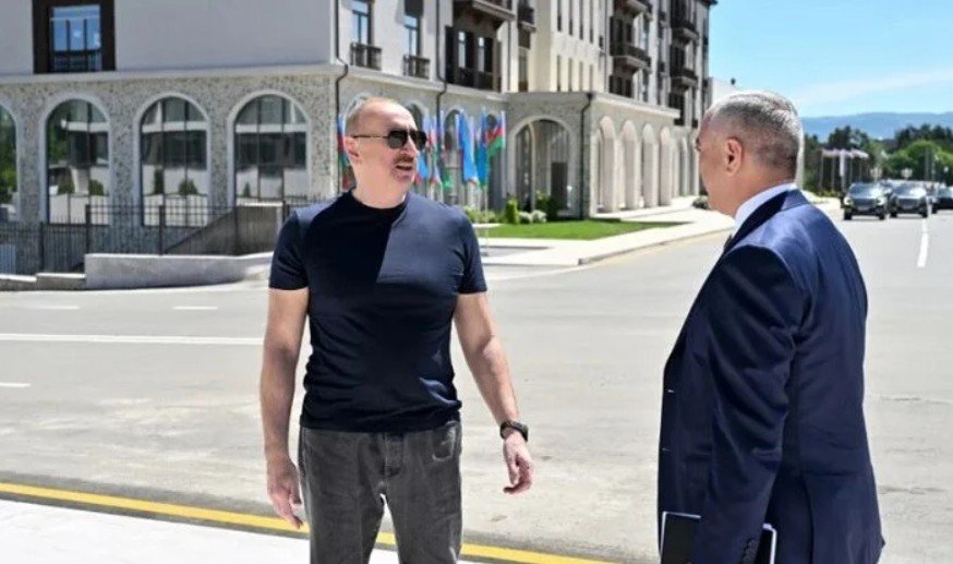 Prezident Xankəndi Mədəniyyət Mərkəzinin açılışında