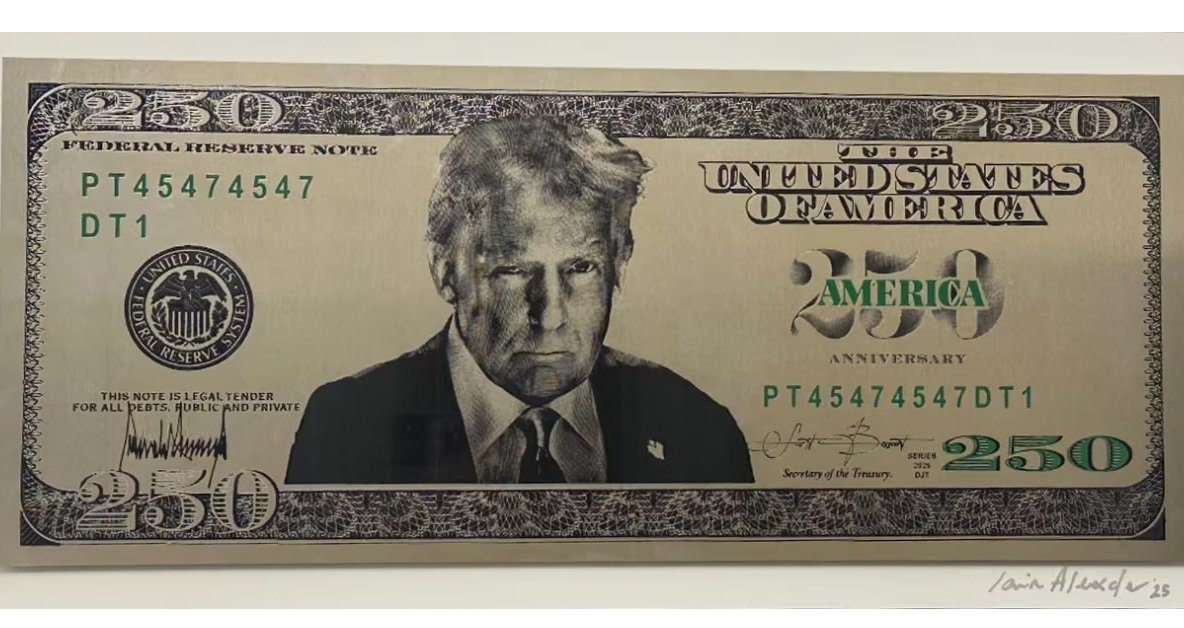 Trampın fotosu 100 dollarlıq əskinasda: Dollar dəyişir?