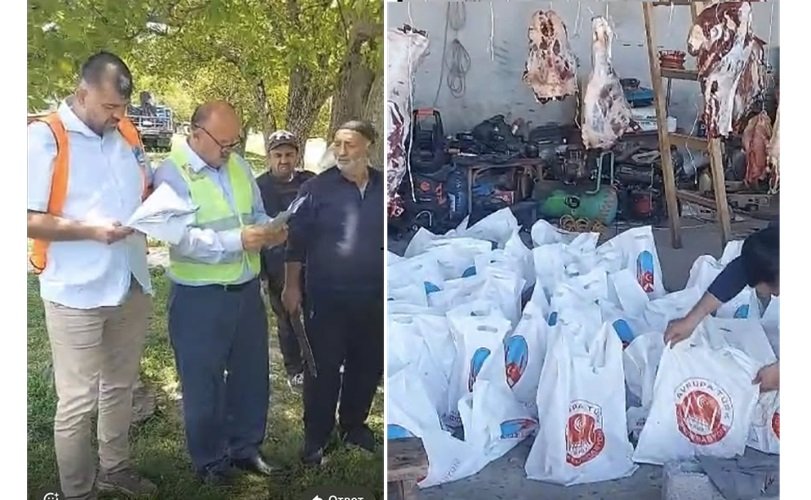 Avropa Türk Fedarasiyası Borçalıda Qurban aksiyası keçirib
