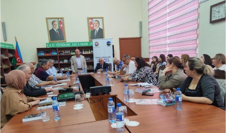 “Erməni vəhşiliyi: sənədlərin dili ilə” kitabının təqdimatı keçirilib - FOTOLAR