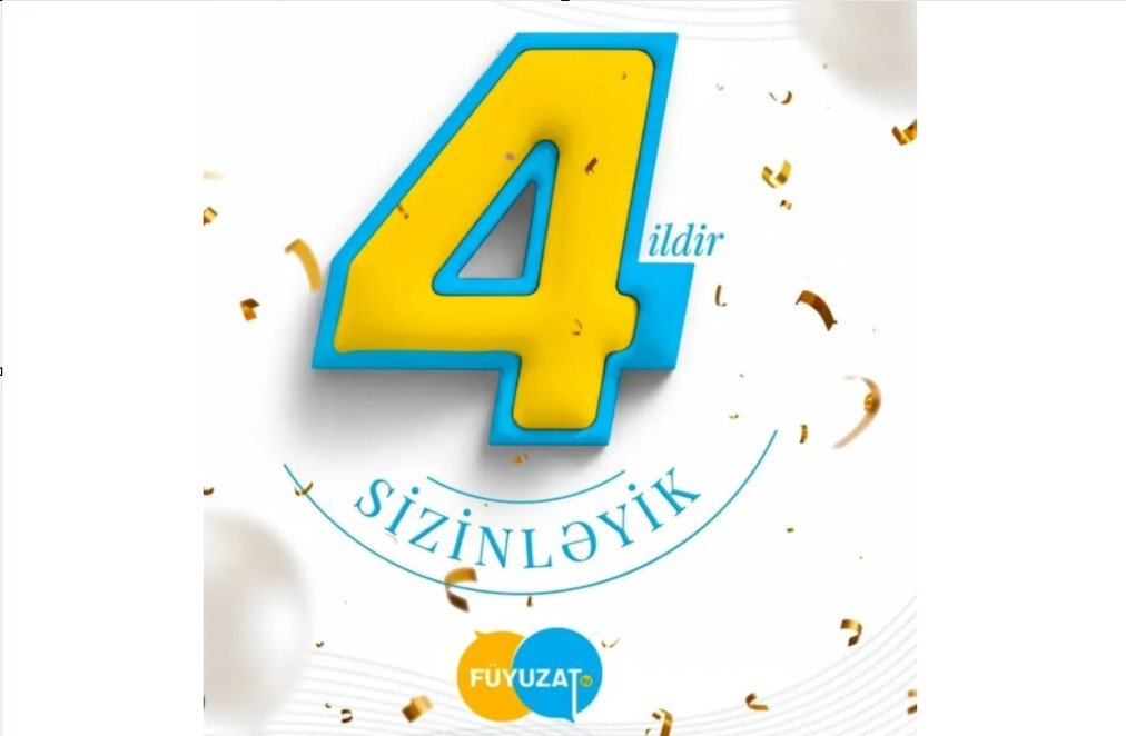 “FÜYUZAT tv” nin fəaliyyətə başlamasından 4 il ötür