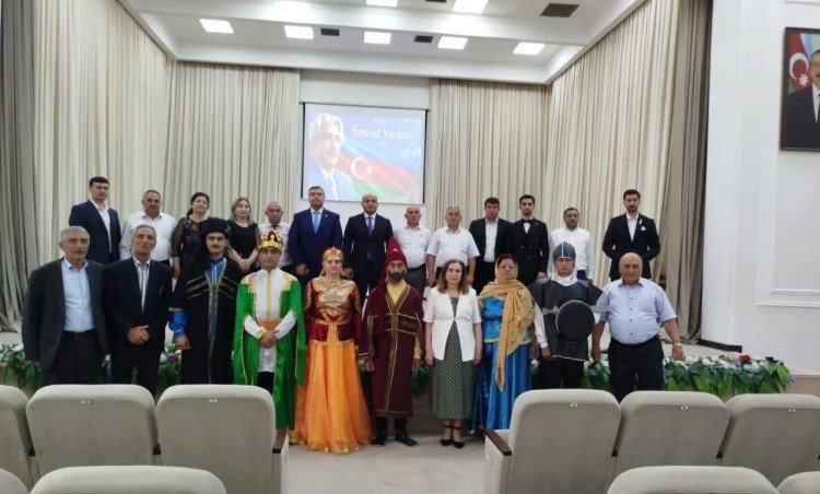 Səməd Vurğunun 120 illik yubileyi münasibətilə “Poeziyanin ölməz nəfəsi” adlı ədəbi-bədii gecə keçirilib