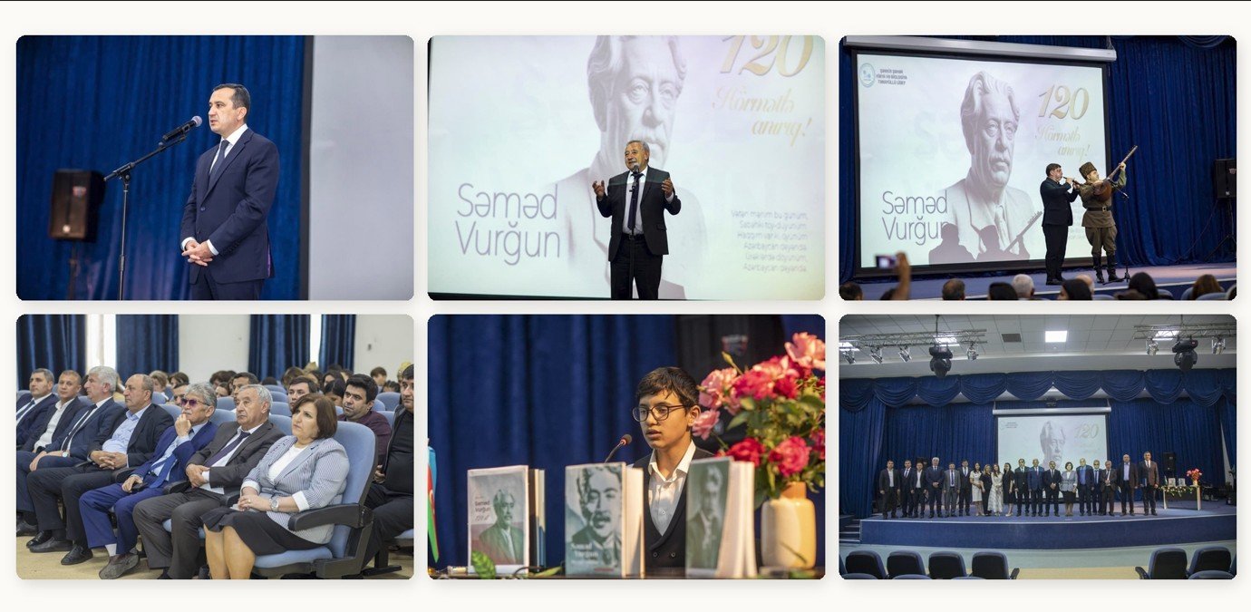 Şəmkirdə sözün günəşi yenidən doğdu, poeziyanın işığında bir məktəb, bir xalq, bir millətin yaddaşı dilə gəldi