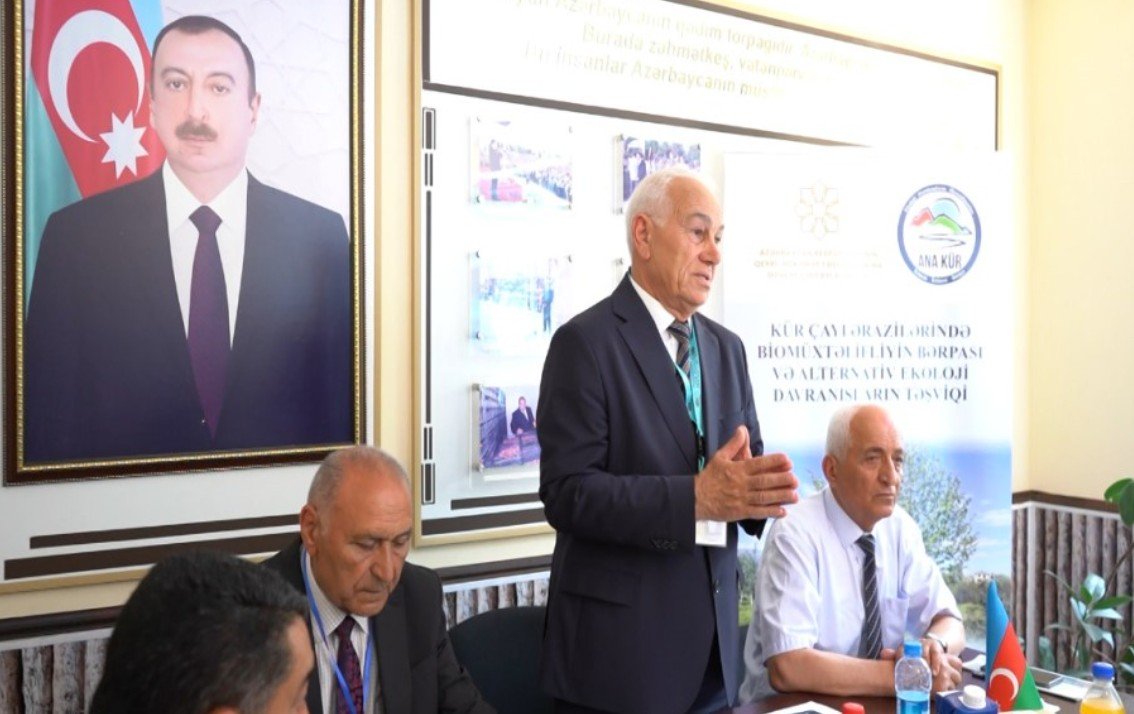 “Ana Kür” İctimai birliyinin təşkil etdiyi ekoloji konfrans biomüxtəlifliyin bərpası üçün yeni çağırışlar etdi