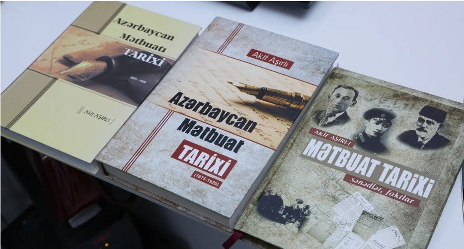 Akif Aşırlının "Azərbaycan mətbuatı tarixi" kitabı Türkiyədə çapa hazırlanır