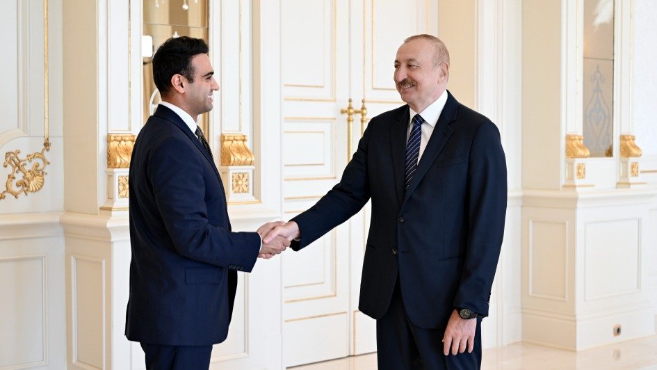 ABŞ Konqresinin Nümayəndələr Palatasının üzvü İlham Əliyevin QƏBULUNDA – FOTO