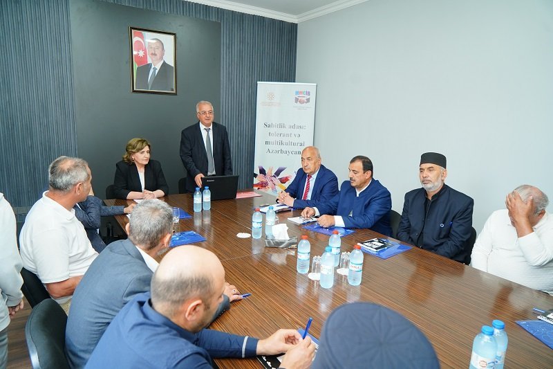 QHT Oğuzda “tolerant və multikultural Azərbaycan” mövzusunda tədbir keçirdi - FOTOLAR