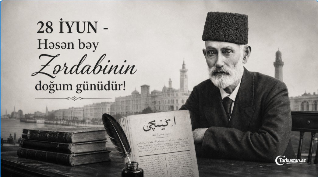 Milli mətbuatımızın əsasını qoyan şəxs – Həsən bəy Zərdabinin doğum günüdür