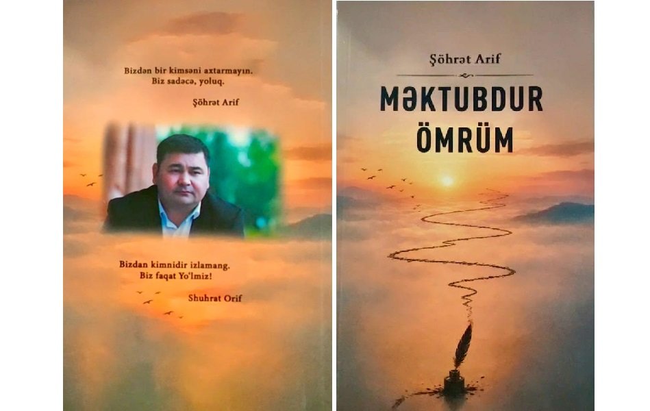 Bakıda özbək şairi Şöhrət Arifin şeirlər kitabı çıxıb
